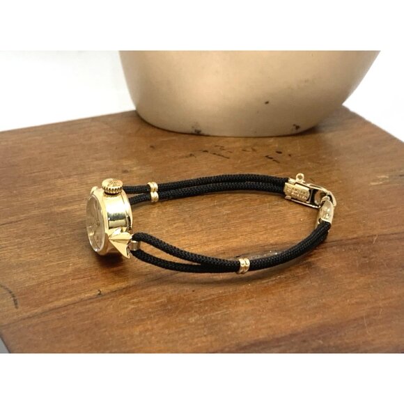 Rolex Orchid Women's Watch Vintage 9676 Cocktail 18k Gold Case Mechanical Petite - Picture 11 of 16